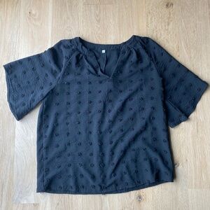 Women Poke a Dot Blouse